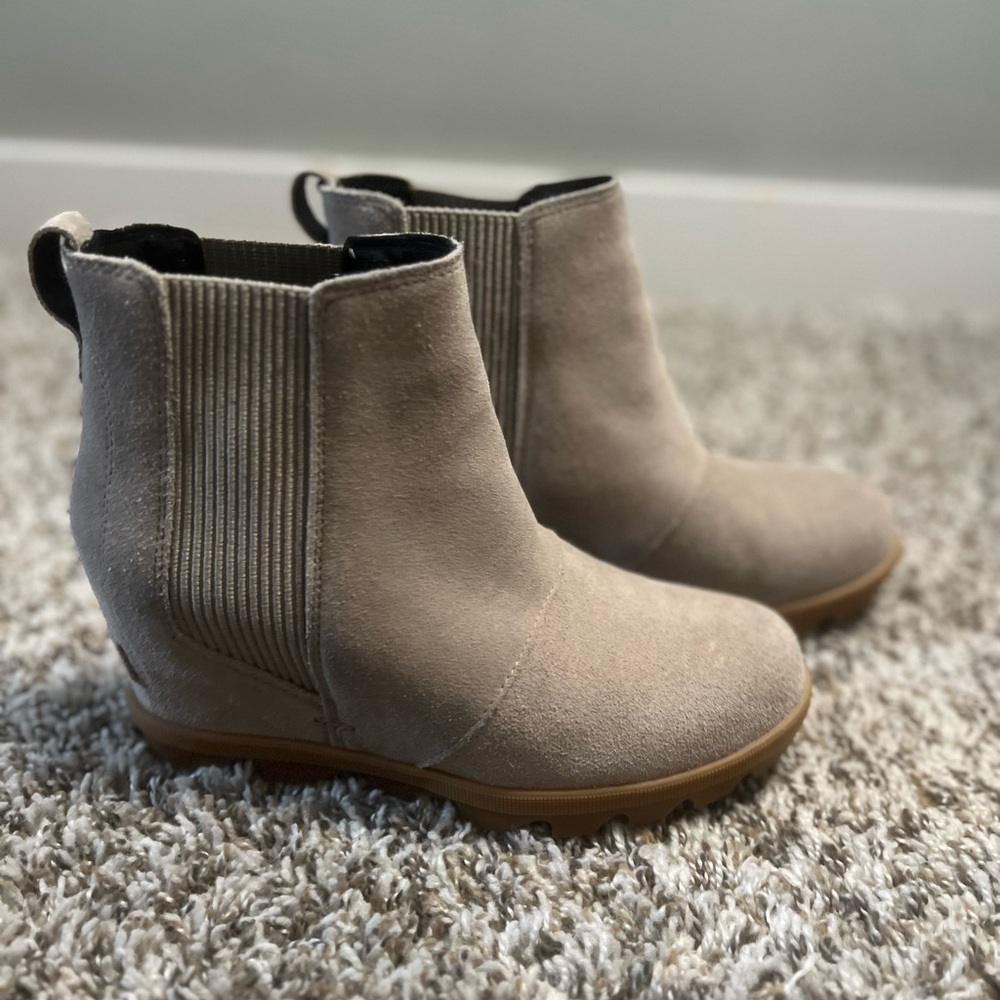 Sorel Chelsea Boot Wedge Suede